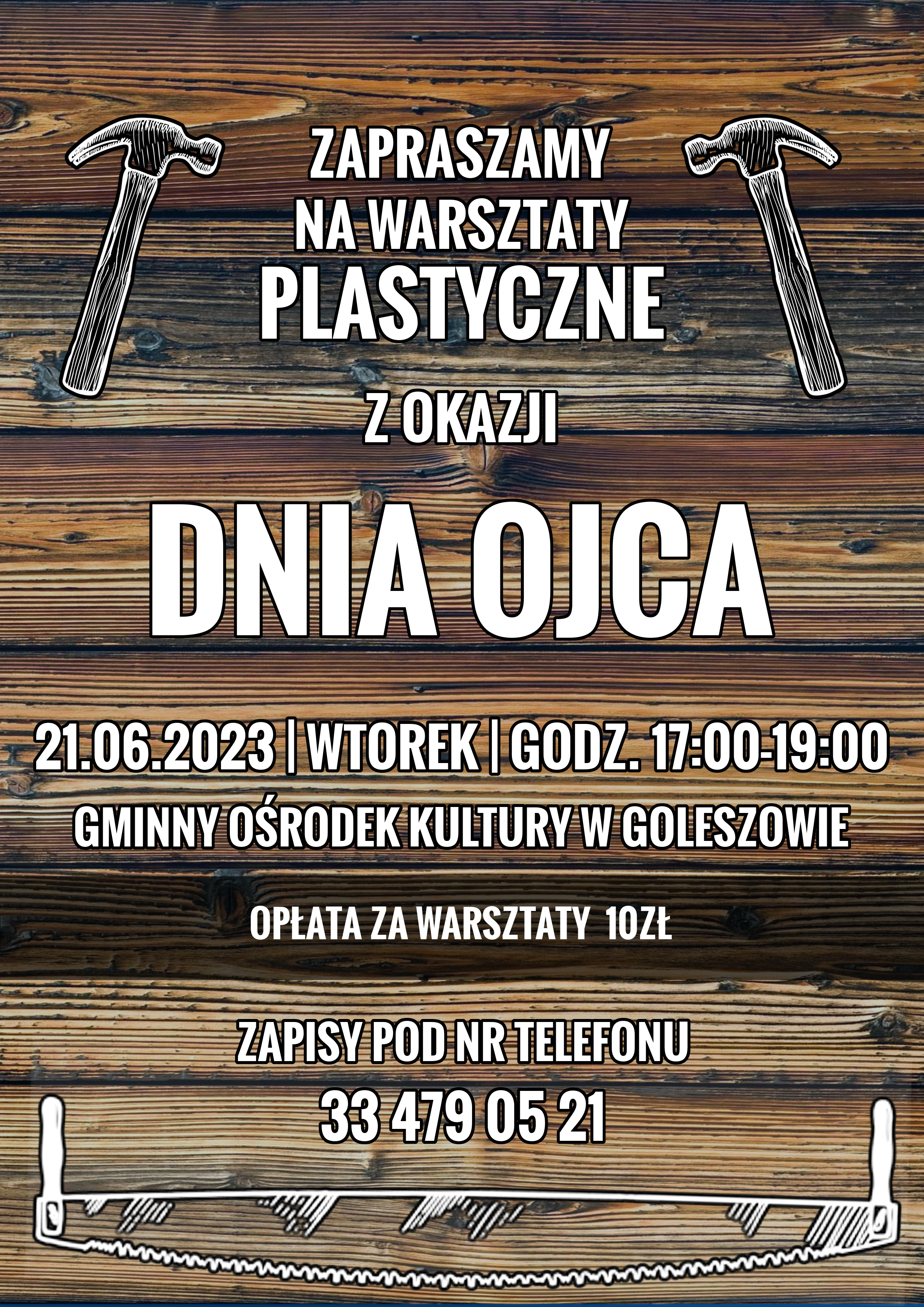 Warsztaty plastyczne z okazji Dnia Ojca