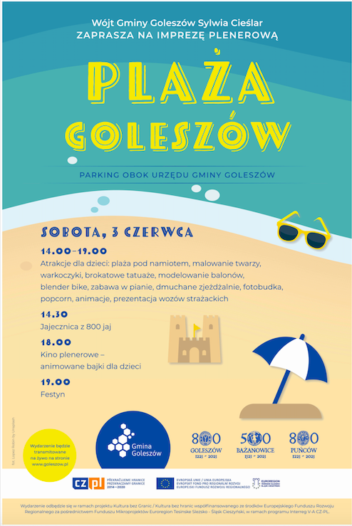 Plakat z wydarzenia Plaża Goleszów